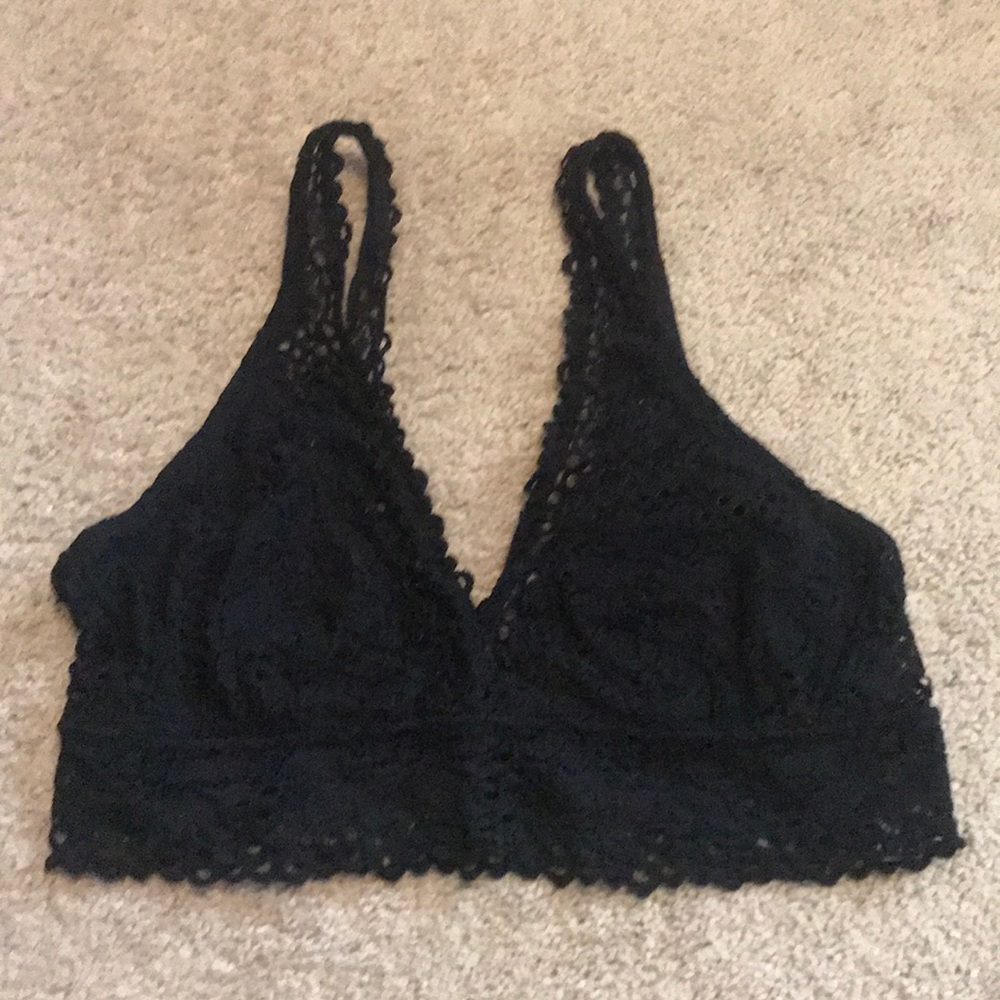 Aerie Black Lace Bralette